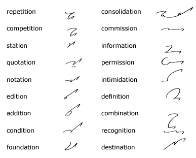 repetition, consolidation, etc.