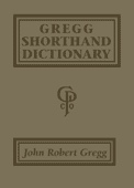 Gregg Shorthand Dictionary Cover
