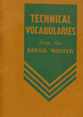 Technical Vocabularies